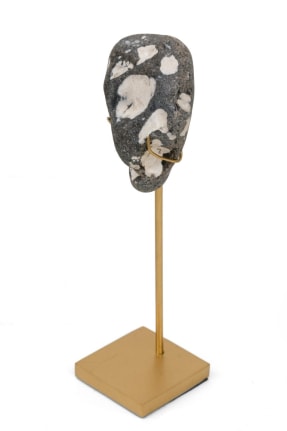 Group of Mounted Natural Sea Stone Specimens