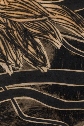 Framed Oil Painting on Board by Sara Skaaning