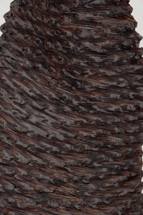 Burnt Concrete Sculpture by Klaus Titze