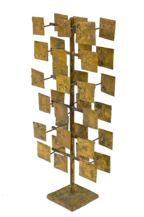 Harry Bertoia Maquette for Melt Coat Sculpture Screen for Bank of Miami