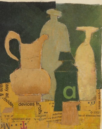 Hank Virgona Mixed-Media Artwork