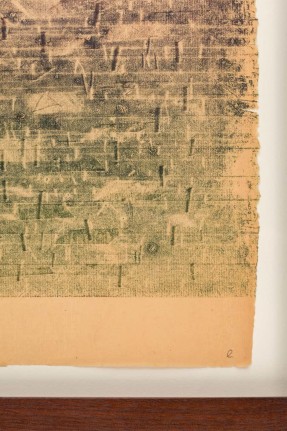 Harry Bertoia Framed Monoprint on Rice Paper