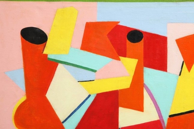 &quot;Konstruktion over Den&quot; Painting by Gunnar Bay Nielsen