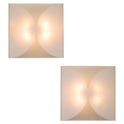 Fontana Arte 'Clessidra&quot; Wall Lights by Bob Piccoli