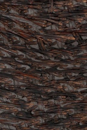 Burnt Concrete Sculpture by Klaus Titze