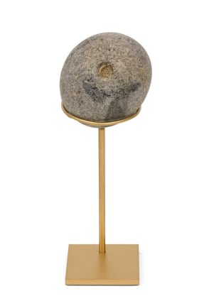 Group of Mounted Natural Sea Stone Specimens