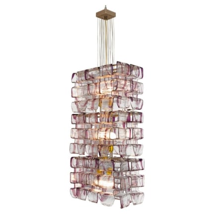 Murano Glass Chandelier by Mazzega