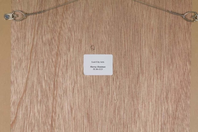 Murray Hantman Abstract Painting on Board