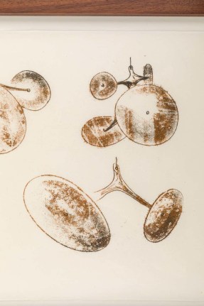 Harry Bertoia Framed Monoprint on Rice Paper