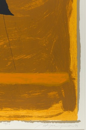 Adja Yunkers Signed Lithograph &quot;Miro&quot;