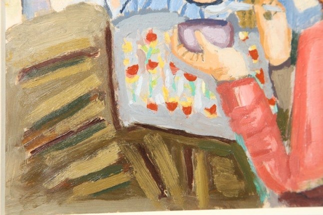 Painting on Paper by Gino Cosentino