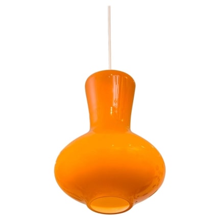 Amber Glass Venini Pendant