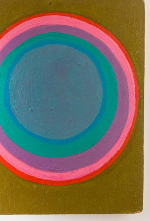 Murray Hantman Abstract Painting on Board