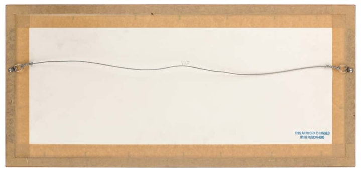 Harry Bertoia Framed Monoprint on Rice Paper