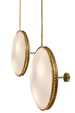 Max Ingrand Ceiling Mounted Wall Lights for Fontana Arte