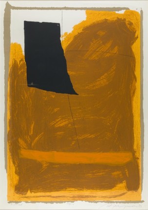 Adja Yunkers Signed Lithograph &quot;Miro&quot;