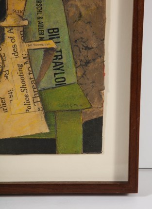Hank Virgona Mixed-Media Artwork