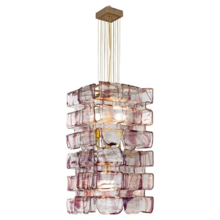 Murano Glass Chandelier by Mazzega