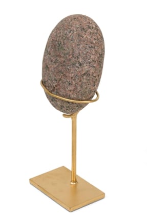 Group of Mounted Natural Sea Stone Specimens