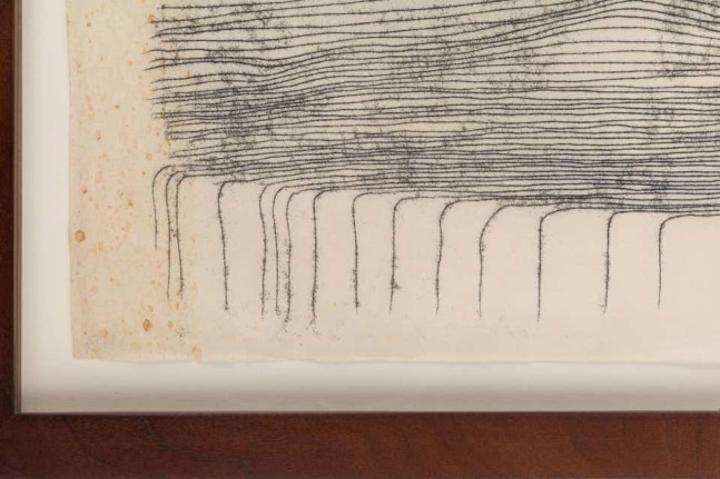 Harry Bertoia Framed Monoprint on Rice Paper