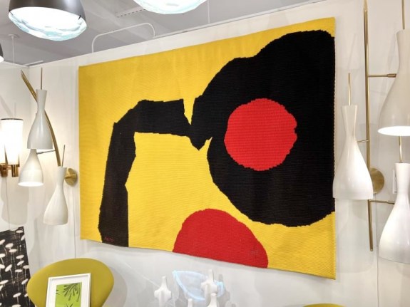 In situ French Handmade Tapestry Titled &quot;Oteruelo&quot;