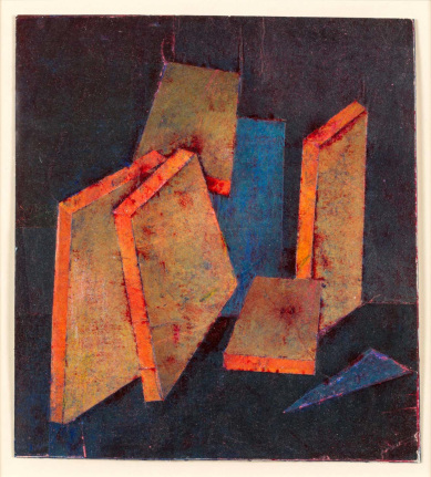 Hank Virgona Mixed-Media Artwork