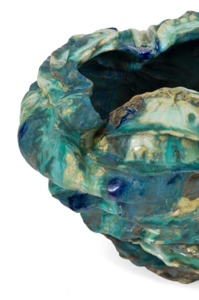 Ceramic Sculptural Vase by Henrik Folsgaard