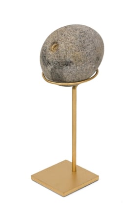 Group of Mounted Natural Sea Stone Specimens