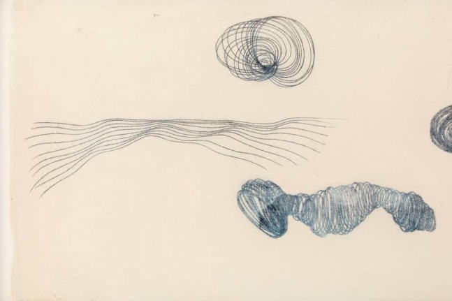 Harry Bertoia Framed Monoprint on Rice Paper