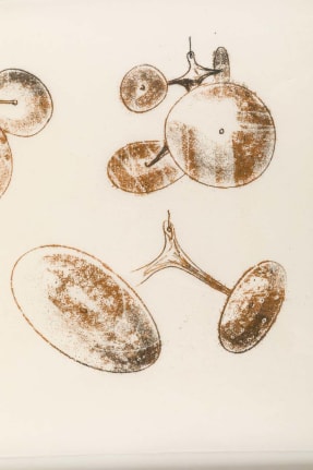 Harry Bertoia Framed Monoprint on Rice Paper