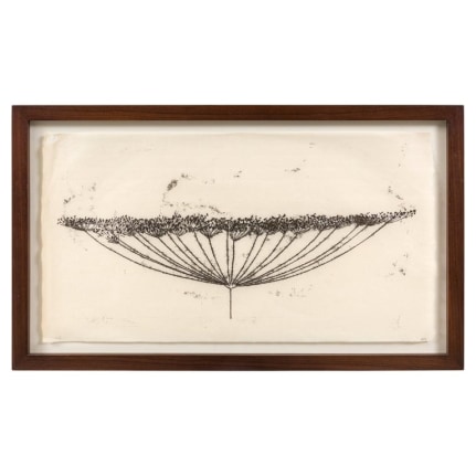 Harry Bertoia Framed Monoprint on Rice Paper