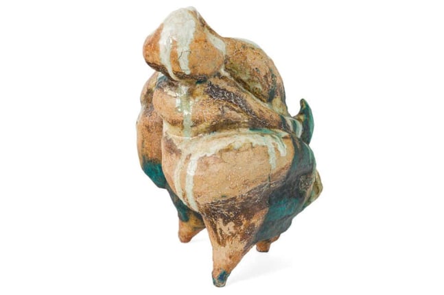 Ceramic Sculptural Vase by Henrik Folsgaard