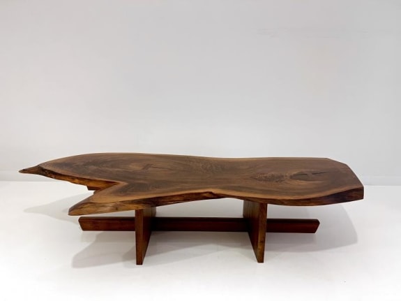 Mira Nakashima Live Edge Coffee Table
