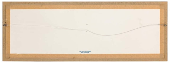 Harry Bertoia Framed Monoprint on Rice Paper