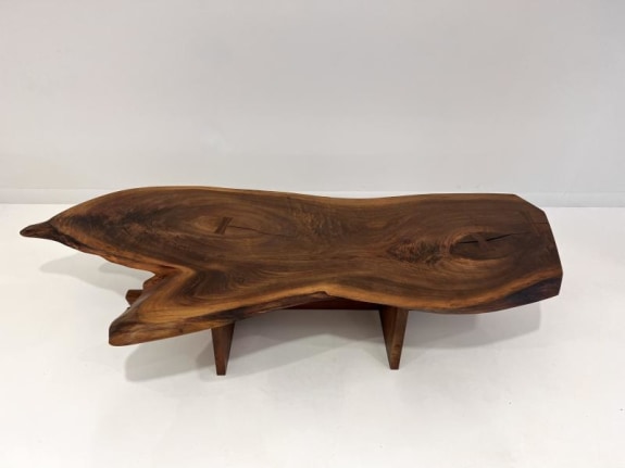 Mira Nakashima Live Edge Coffee Table