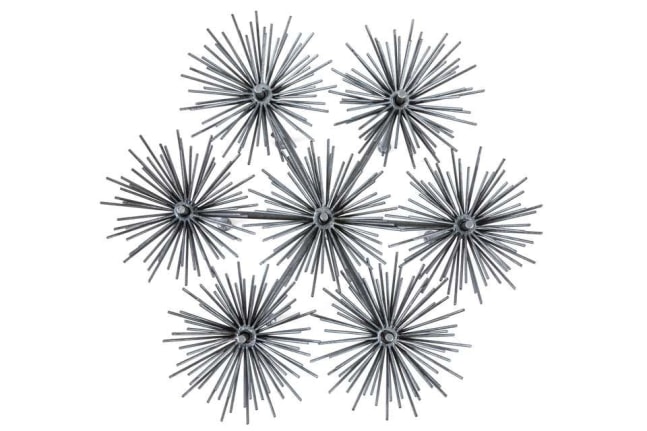 Brutalist Silver Gilt Table