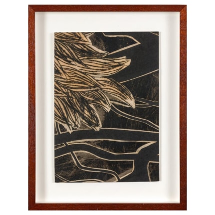 Framed Oil Painting on Board by Sara Skaaning