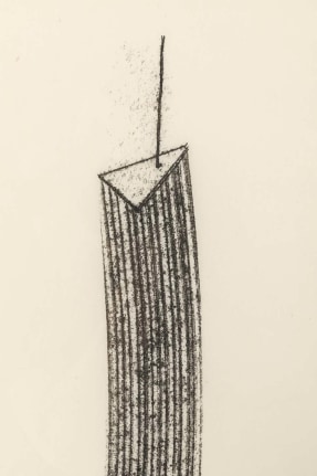 Harry Bertoia Framed Monotype on Rice Paper