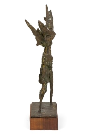 Abstract Bronze Sculpture by Chissotti Filippo