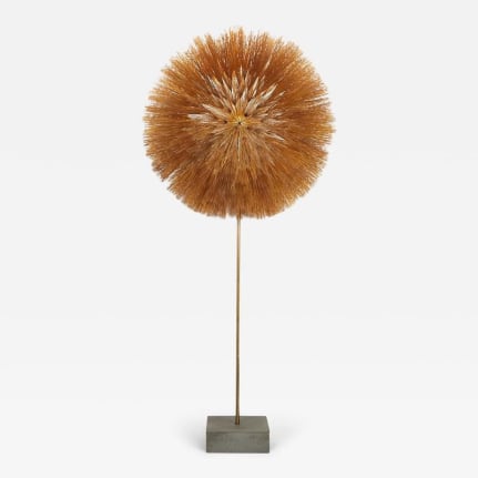 Harry Bertoia Gilt Bronze, Brass and Steel Dandelion Sculpture
