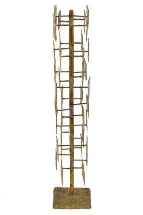 Harry Bertoia Maquette for Melt Coat Sculpture Screen for Bank of Miami
