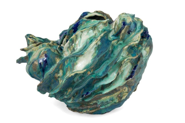 Ceramic Sculptural Vase by Henrik Folsgaard