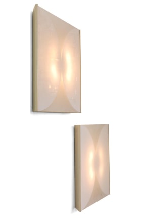 Fontana Arte 'Clessidra&quot; Wall Lights by Bob Piccoli
