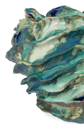 Ceramic Sculptural Vase by Henrik Folsgaard