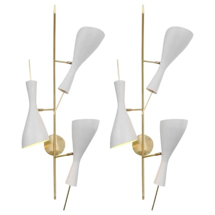 Italian Mid-Century Style Sconces