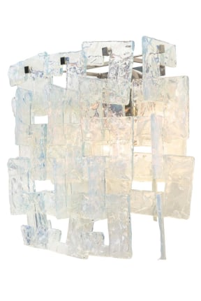 Mazzega Murano Glass Sconces