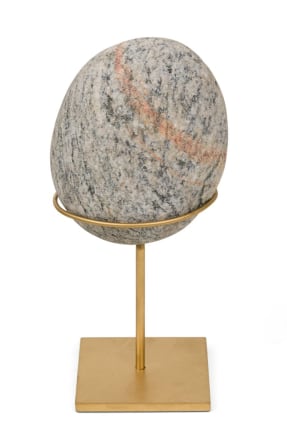 Group of Mounted Natural Sea Stone Specimens