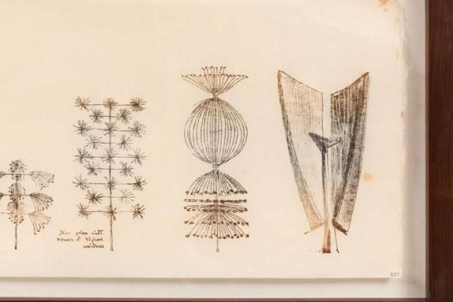 Harry Bertoia Framed Monoprint on Rice Paper