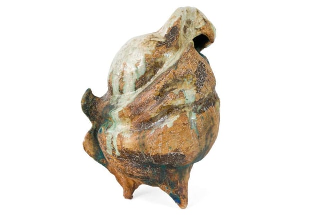 Ceramic Sculptural Vase by Henrik Folsgaard
