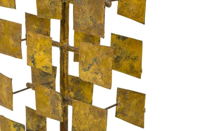 Harry Bertoia Maquette for Melt Coat Sculpture Screen for Bank of Miami